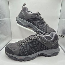 Salomon GTX Gore-Tex Trainers Mens UK 10 Black Hiking Trail Waterproof Shoes