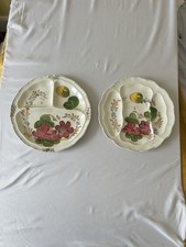 Belle Fiore Serving Plate Simpsons Potters Chanticleer Ware Divided Snack Trays