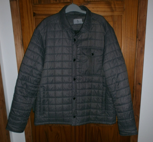 New mens grey padded - new, tu-