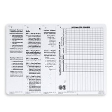 PADI Instructor Cue Cards (4)