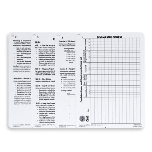 Padi instructor cue - padi, cards