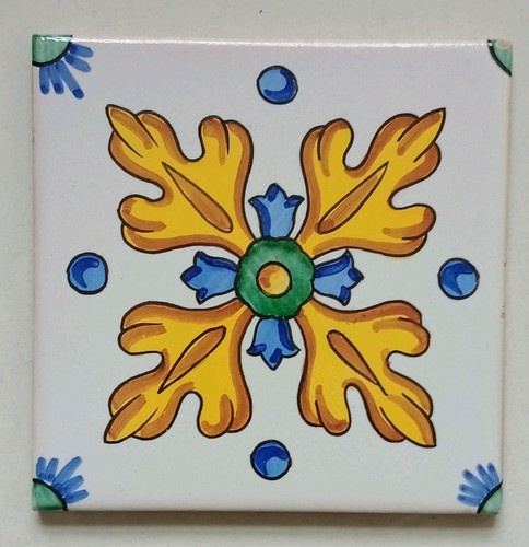 Spanish ceramic floral - spanish,