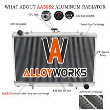 Upgraded 3 Row Aluminum Radiator For NISSAN 240SX SILVIA 180SX S13 SR20DET 88-94