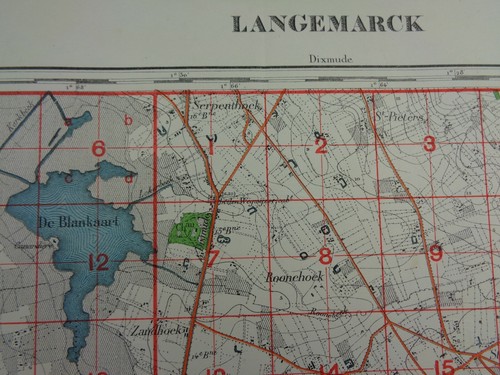 Ww1 map battle of - map, "battle