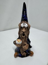 Ceramic Wizard Figurine