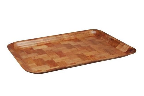 Bamboo serving tray wooden - serving,