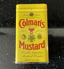 Colmans Mustard Tin EMPTY