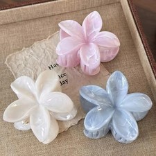 Flower Hair Claw Clips