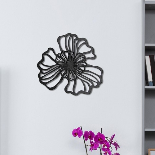 Metal flower wall - metal, decor
