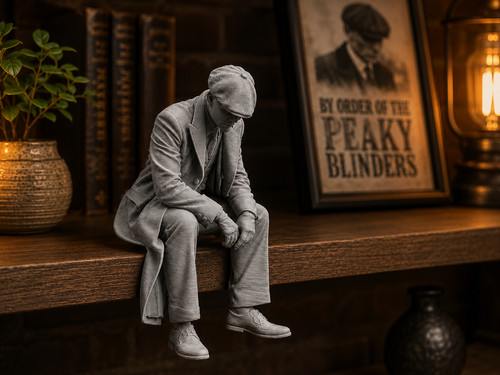 Sad thomas shelby shelf sitter - sad,