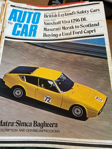 Autocar magazine june 1974 - magazine,
