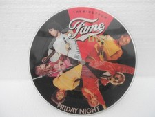 the kids from fame live 7" picture disc in good condition