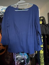 Blue Pinup Girl Clothing Sabrina Top