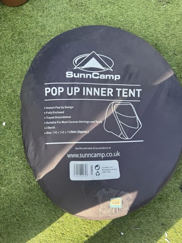 Sunncamp pop awning inner - pop, up