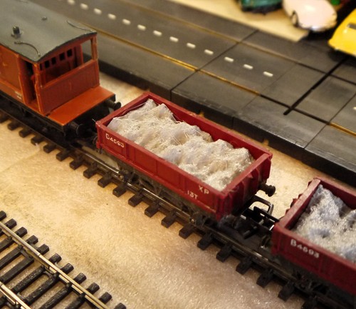 Triang r113 drop - side, wagon