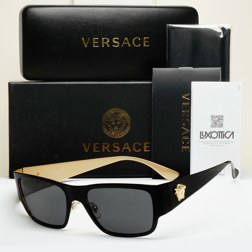 Versace sunglasses black - versace, gold