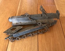 HEAVY DUTY GALV FOOT OPERATED GARAGE DOOR GATE BOLT & SPRING OPERATED TOP BOLT