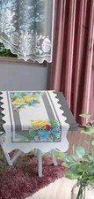 Christmas Bells Painted Table Runner L:100 x W: 50 Cm
