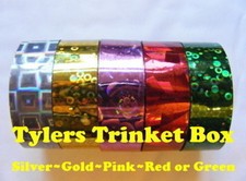 Holographic Foil Tape Card