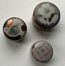 3 Joan Faithfull Small Stoneware Pots