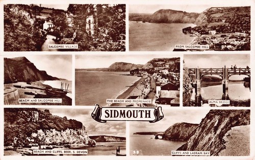 Postcard devon sidmouth - devon,