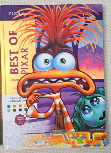 Pixar mystery colouring - colouring, book