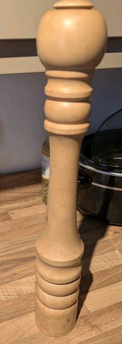 Large wooden pepper - large,