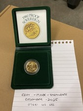 1980 Gold Proof Full Sovereign