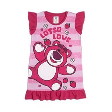 Disney Toy Story Lotso Bear Nightdress Nightwear Pyjamas Pjs Pink Frilly Girls