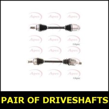 Pair Driveshaft Front Left