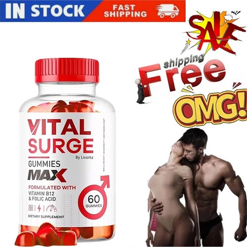 Vital surge gummies maximum - surge,