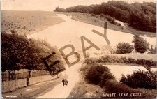 White Leaf Cross Risborough Vintage Postcard England Scenic Landscape Photo