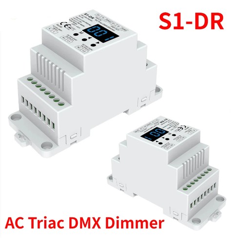 Dmx triac dimmer 2ch - 2ch*1.5a, ac