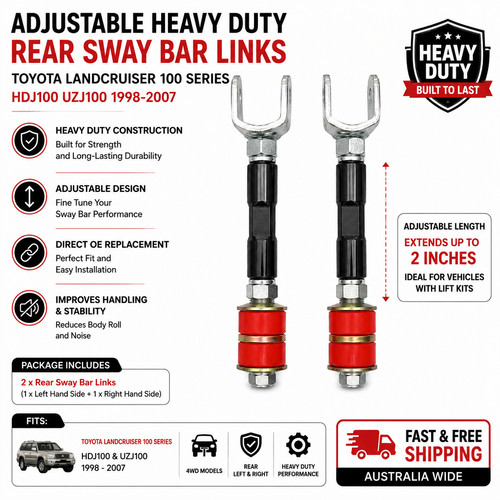 Rear adjustable heavy duty - rear,