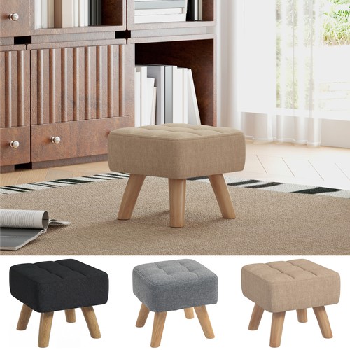 Footstool with wood - footstool, legs