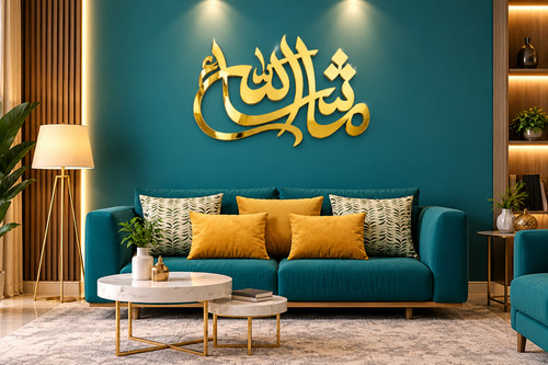 Mashaallah islamic wall art - mashaallah,