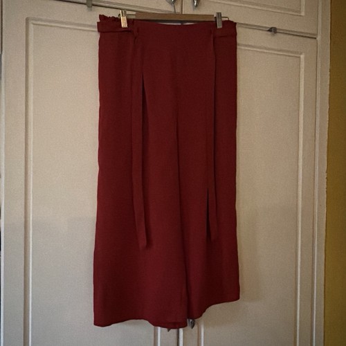 Primark red culottes - red, size