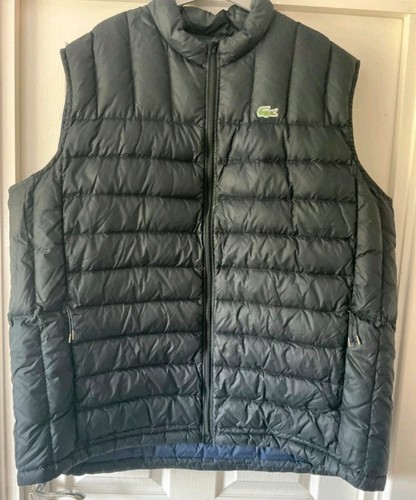 Lacoste sport navy gilet size - lacoste,
