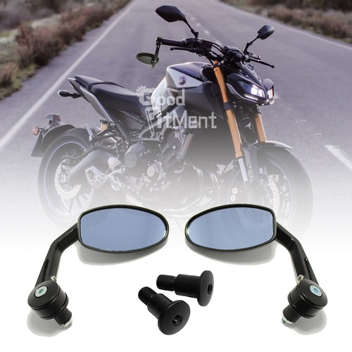 Oval bar end rearview - 7/8",