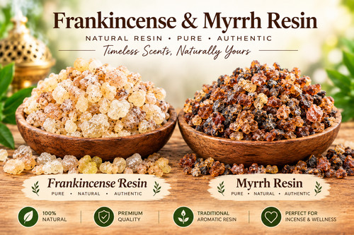 Myrrh frankincense resin - myrrh, &