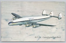 Vintage Postcard BOAC
