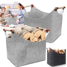 Log Basket Fire Wood Storage