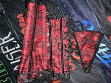 Women’s Red And Black Corset