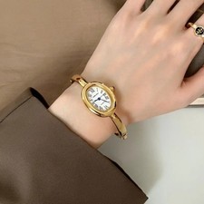Women's Gold Quartz Bracelet