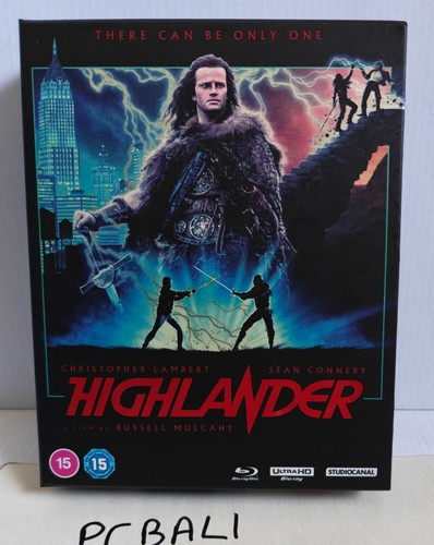Highlander uhd blu ray - 4k,