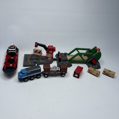 Brio cargo harbour set - cargo,