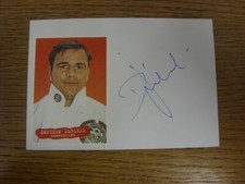 1996/1997 Autographed White Card: Sunderland - Kubicki, Dariusz  (Sticker laid d