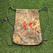 Under Armour Sackpack Camo Real Tree Swim Bag Retractable UA