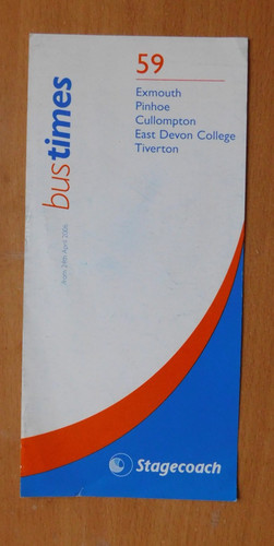 Stagecoach devon route - devon, 59