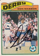 Vintage SIGNED TOPPS 1978/79